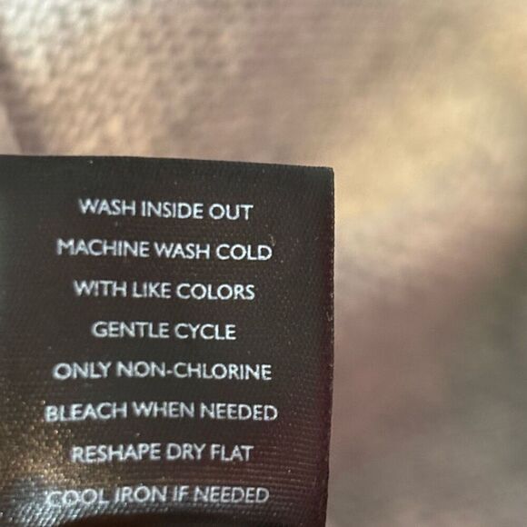 Simply Vera Vera Wang rib poncho gray sweater S/M - Picture 11 of 13